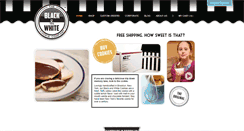 Desktop Screenshot of blackandwhitecookies.com